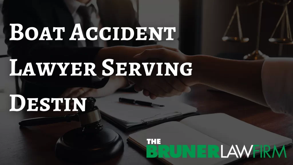 Boat Accident Lawyer Serving Destin